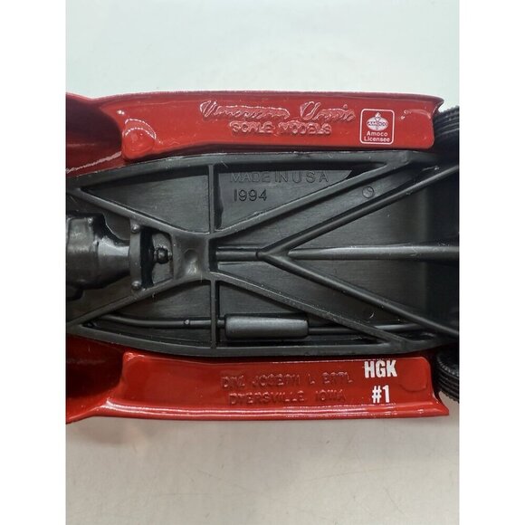 Vtg Amoco Standard Oil 1940 Ford Panel Van Red Bank Diecast #FX5558 with Key Box - Picture 8 of 8